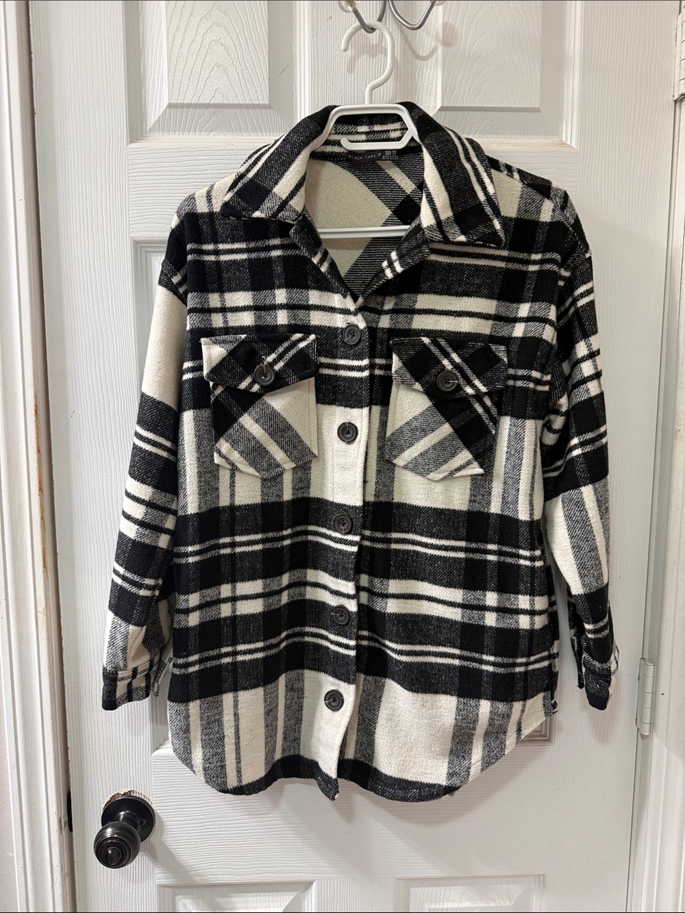 Black Tape Shacket Size XS